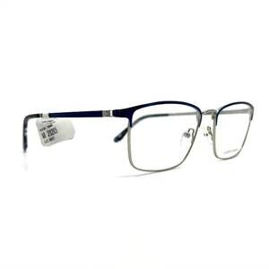 NEW ALBERTO ROMANI men's ar20203 square eyeglasses in navy